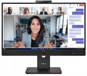 LENOVO 27" T27QD-4V QHD IPS 16:9 120HZ HDMI/DP/USB-C(100W)/RJ45/WEBCAM/SPEAKERS